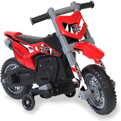 Moto Infantil Motocross Jamara Ride-on Motocicleta Power Bike Rojo 6V